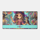 Nom personnalisé Jote Whimsical Witch Halloween Tr (Recto)