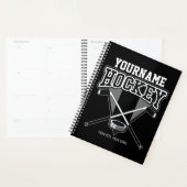 NOM Personnalisé Joueur de hockey Stick Puck Team (Devant avec enveloppe)