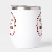 Nom personnalisé Joyeuses fêtes (Droite)