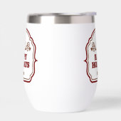 Nom personnalisé Joyeuses fêtes (Gauche)