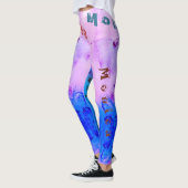Nom personnalisé Leggings funky (Gauche)