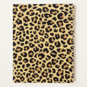 Nom personnalisé Leopard Poster de animal Motif cl (Dos)