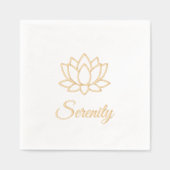 Nom personnalisé Lotus Flower (Recto)