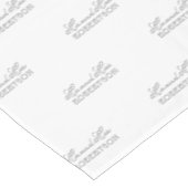 Nom personnalisé M. et Mme nappes de mariage (Angle)