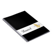 Nom personnalisé Mains de prière Carnet (Côté Droit)