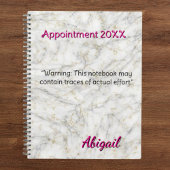 Nom personnalisé Marbre d'or blanc Nomination