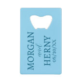 NOM PERSONNALISÉ MARIAGE STYLÉ MODERNE  (Devant)