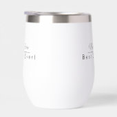 Nom personnalisé Meilleur papa Jamais Élégant (Droite)