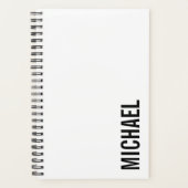 Nom personnalisé minimaliste moderne (Devant)