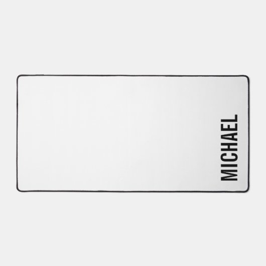 Nom personnalisé minimaliste moderne (Recto)