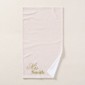 Nom personnalisé Mme Smith Blush Or