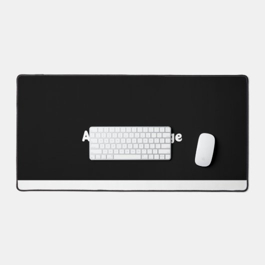 Nom personnalisé Monogramme minimal (Clavier et souris)