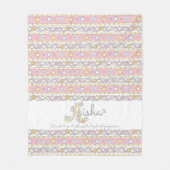 Nom personnalisé monogramme signifiant couverture (Devant)