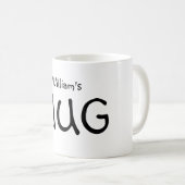 Nom personnalisé MUG (Devant droit)