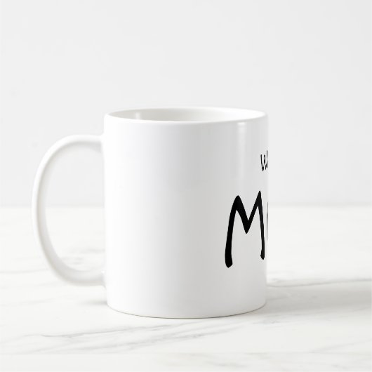 Nom personnalisé MUG (Gauche)