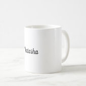 Nom personnalisé Mug Cup Ajouter vos propres mots  (Devant droit)