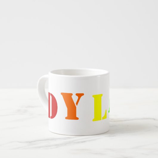 NOM personnalisé Mug de l'enfant (Devant gauche)