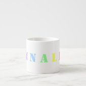 NOM personnalisé Mug de l'enfant - 7 lettres (Devant)