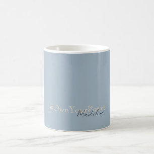Nom personnalisé Mug - Girlboss Empowerment Cadeau