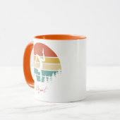 NOM PERSONNALISÉ MUG GYMNASTICS | CADEAU POUR GYMN (Devant gauche)