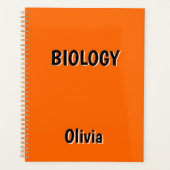 Nom personnalisé Neon Sunset Orange et Black 3D (Devant)