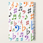 Nom personnalisé ; Nombreux notes et symboles de m (Dos)