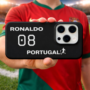 Nom personnalisé Numéro Équipe Football Silhouette
