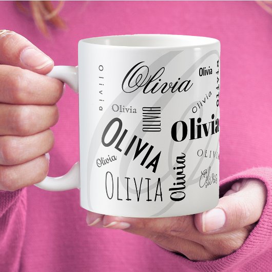 Nom personnalisé Olivia Mug