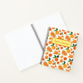 Nom personnalisé Orange Fruit Bullet Journal (Intérieur)