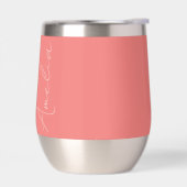 Nom personnalisé Peach Pink (Gauche)