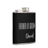 Nom Personnalisé Père De La Flacon De Pièce (Droite)