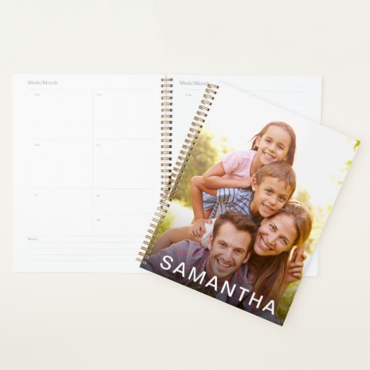 Nom personnalisé photo (Devant avec enveloppe)