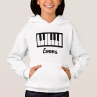 Nom personnalisé Pianist Piano Keys