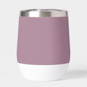 Nom personnalisé Pink Script Monogramme (Arrière)