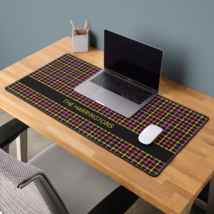 Nom personnalisé Plaid / Tartan Motif