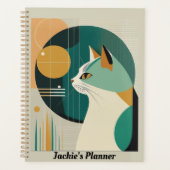 Nom personnalisé Planificateur de chats moderne du (Devant)