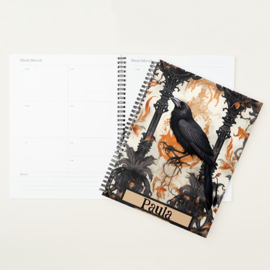 Nom personnalisé planificateur de croisement, plan (Devant avec enveloppe)