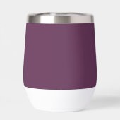 Nom personnalisé Plum Purple Script Simple (Arrière)