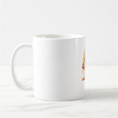 Nom personnalisé Popcorn Café Mug (Gauche)
