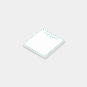Nom PERSONNALISÉ Post-It Notes (Incliné)