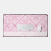 Nom Personnalisé Preppy En Carrelage Diamant Manda (Clavier et souris)