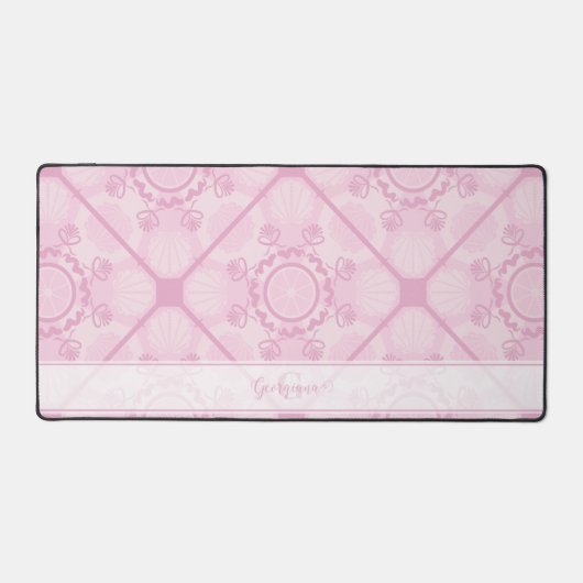 Nom Personnalisé Preppy En Carrelage Diamant Manda (Recto)