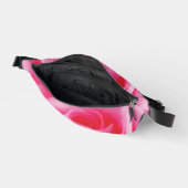 Nom personnalisé Pretty PINK ROSE Fanny Pack (Ouvrir)