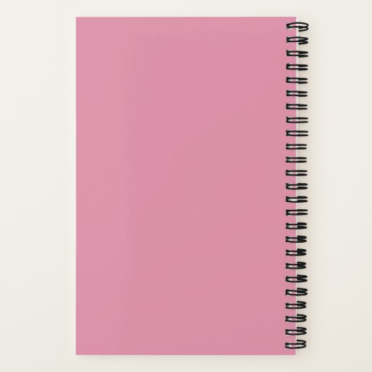 Nom personnalisé Purple Bullet Journal (Verso)