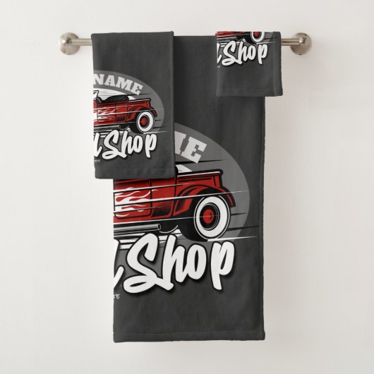 Nom personnalisé Rockabilly Roadster Speed Shop Ga (En situation)