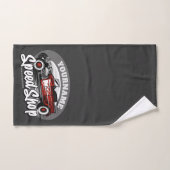 Nom personnalisé Rockabilly Roadster Speed Shop Ga (Serviette à main)