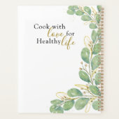 Nom personnalisé Romantic Eucalyptus Wreath Family (Dos)