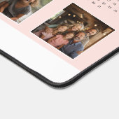 Nom personnalisé rose Famille Collage Calendrier 2 (Coin)