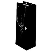 Nom personnalisé Sac cadeau, Sac cadeau d'annivers (Dos Angle)