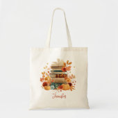 Nom personnalisé Sac de lecteur cosy Livres d'auto (Devant)